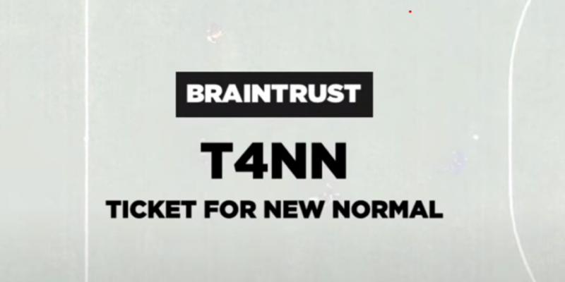 #T4NN · "Ticket for New Normal"